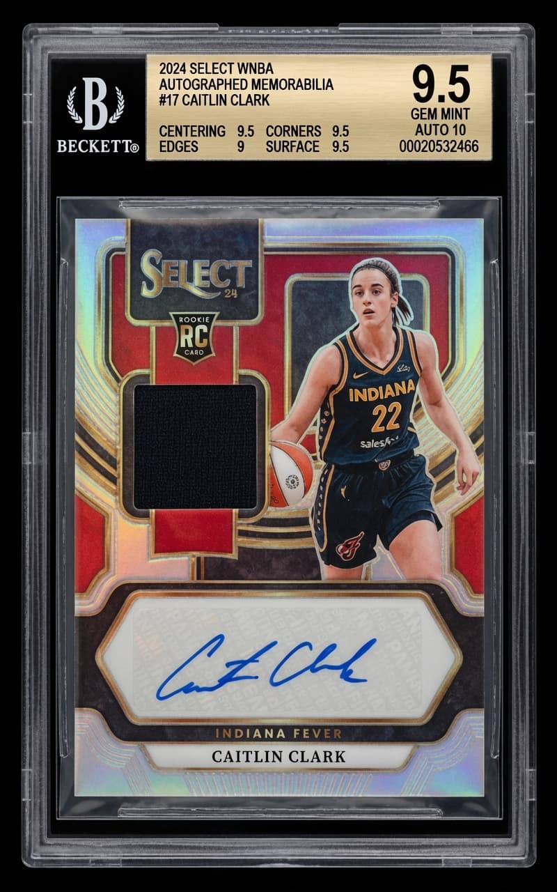 Caitlin Clark Patch Auto